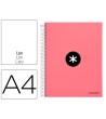 CUADERNO ESPIRAL LIDERPAPEL A4 MICRO ANTARTIK TAPA FORRADA 120H 100...