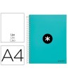 CUADERNO ESPIRAL LIDERPAPEL A4 MICRO ANTARTIK TAPA FORRADA 120H 100...