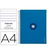 CUADERNO ESPIRAL LIDERPAPEL A4 MICRO ANTARTIK TAPA FORRADA120H 100 ...