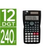 CALCULADORA LIDERPAPEL CIENTIFICA XF33 12 DIGITOS 240 FUNCIONES CON...