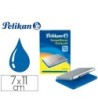 TAMPON PELIKAN N 2 AZUL 70X110 MM