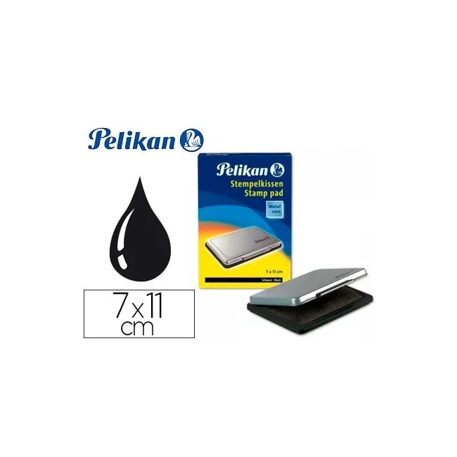TAMPON PELIKAN N 2 NEGRO 70X110 MM