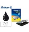 TAMPON PELIKAN N 2 NEGRO 70X110 MM