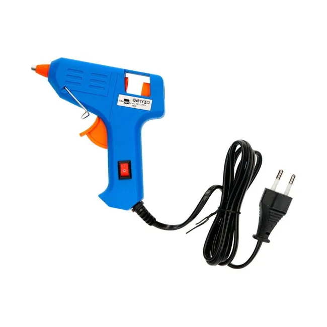 PISTOLA TERMOFUSIBLE MINI LIDERPAPEL DE 25 W CON GATILLODISPENSADOR...