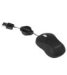 RATON Q-CONNECT MINI OPTICO 800 DPI RETRACTIL USB 1,5 GHZ NEGRO