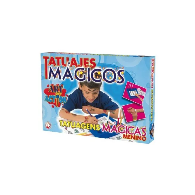 JUEGO DE MESA FALOMIR TATUAJES MAGICOS INFANTIL