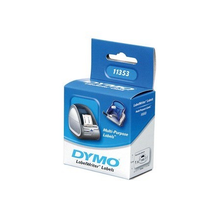 ETIQUETA ADHESIVA DYMO 11353 -TAMAÑO 24X12 MM PARA IMPRESORA 400 10...