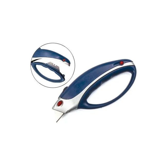 CUTER Q-CONNECT XS6200 METALICO ANCHO AZUL Y GRIS CON MANGO DE PLAS...