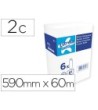 ROLLO PAPEL PARA CAMILLAS AMOOS 2 CAPAS 81 SERVICIOS 590 MM X 60 M