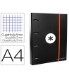 CARPETA CON RECAMBIO Y SOLAPA LIDERPAPEL ANTARTIK A4 CUADRO 5 MM FO...