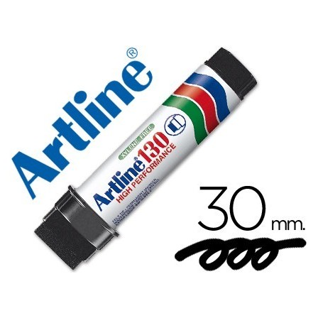 ROTULADOR ARTLINE POSTERMARKER EK-130 NEGRO RECARGABLE 30 MM