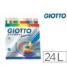 LAPICES DE COLORES GIOTTO STILNOVO ACUARELABLES CAJA DE 24 COLORES