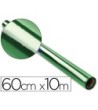 PAPEL CELOFAN LIDERPAPEL ROLLO VERDE -0,60 X 10 MT