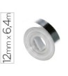 CINTA DYMO ACERO INOXIDABLE 12MM X 6,40MT SIN ADHESIVO PARA ROTULADORA