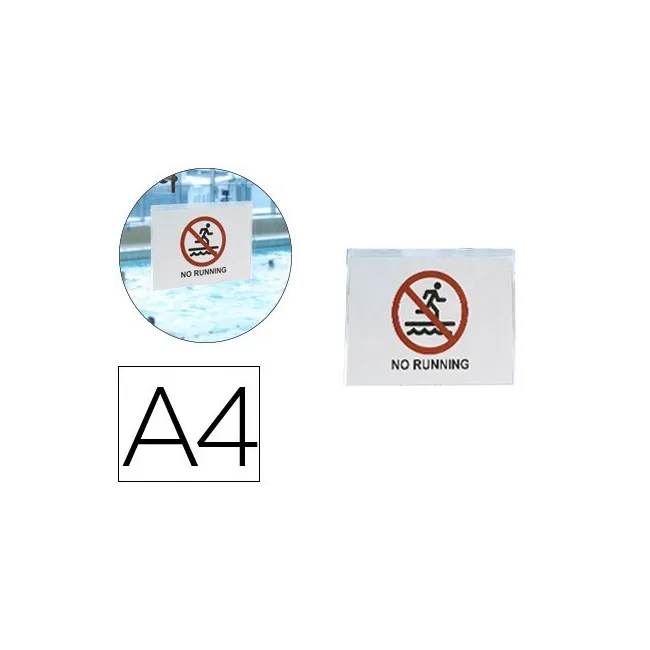 FUNDA AUTOADHESIVA 3L OFFICE RESISTENTE AL AGUA DIN A4 PACK DE 10 U...