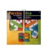 PARCHIS CON OCA TABLERO GRANDE 6 JUGADORES 41X40X4,7