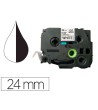 CINTA Q-CONNECT TZE-251 BLANCO-NEGRO 24MM LONGITUD 8 MT