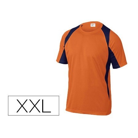 CAMISETA DELTAPLUS POLIESTER MANGA CORTA CUELLO REDONDO TRATAMIENTO...