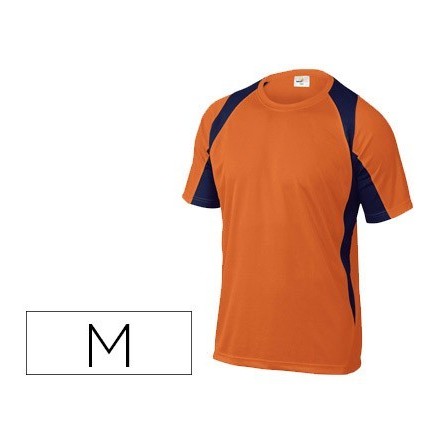 CAMISETA DELTAPLUS POLIESTER MANGA CORTA CUELLO REDONDO TRATAMIENTO...