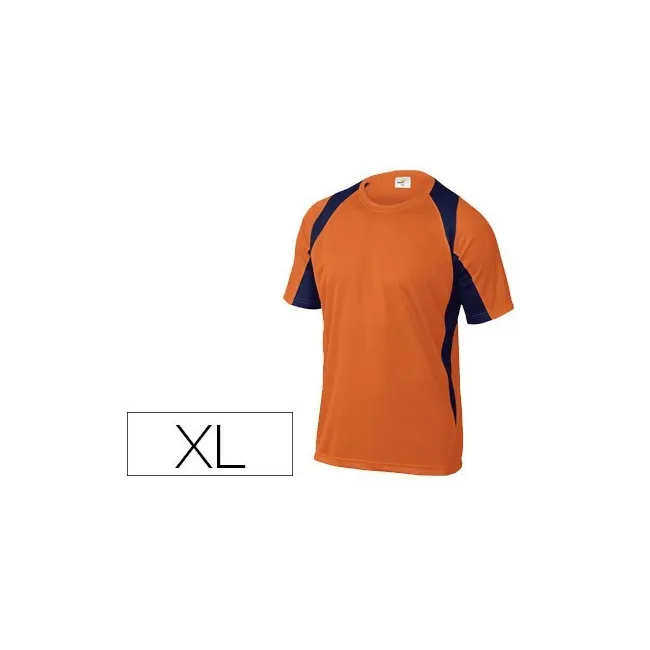CAMISETA DELTAPLUS POLIESTER MANGA CORTA CUELLO REDONDO TRATAMIENTO...