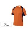 CAMISETA DELTAPLUS POLIESTER MANGA CORTA CUELLO REDONDO TRATAMIENTO...