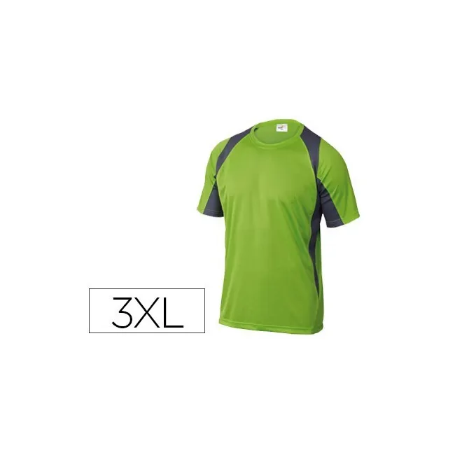 CAMISETA DELTAPLUS POLIESTER MANGA CORTA CUELLO REDONDO TRATAMIENTO...