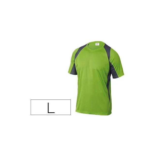 CAMISETA DELTAPLUS POLIESTER MANGA CORTA CUELLO REDONDO TRATAMIENTO...