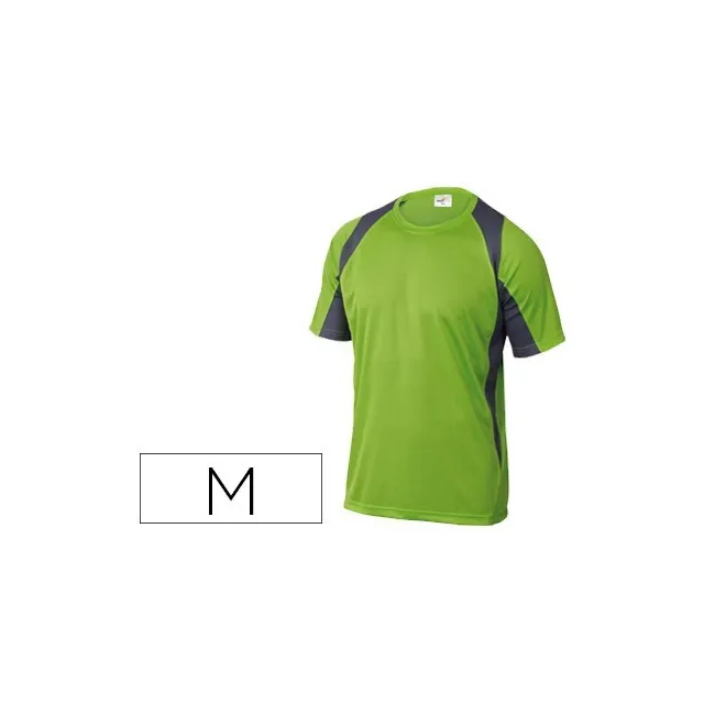 CAMISETA DELTAPLUS POLIESTER MANGA CORTA CUELLO REDONDO TRATAMIENTO...