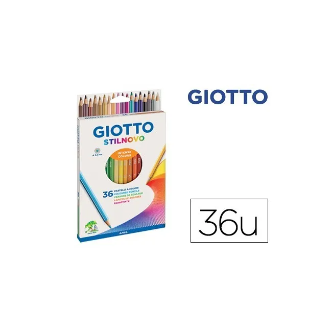 LAPICES DE COLORES GIOTTO STILNOVO CAJA DE 36 COLORES SURTIDOS