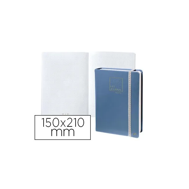 LIBRETA QUO VADIS LIFE JOURNAL INFINITE DOTS PUNTOS 15X21 CM 224 HO...