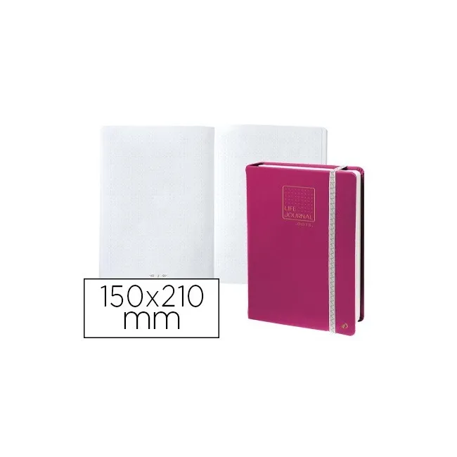 LIBRETA QUO VADIS LIFE JOURNAL INFINITE DOTS PUNTOS 15X21 CM 224 HO...