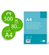 PAPEL LIDERPAPEL A4 80G/M2 LISO MICROPERFORADO EN DOS PARTES IGUALE...