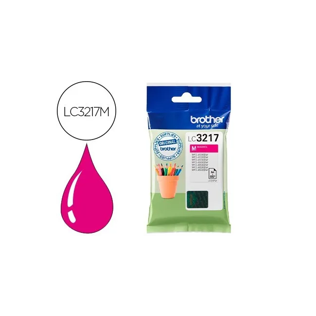 INK-JET BROTHER LC3217M MFCJ6530 / MFCJ6935 MAGENTA 550 PAGINAS