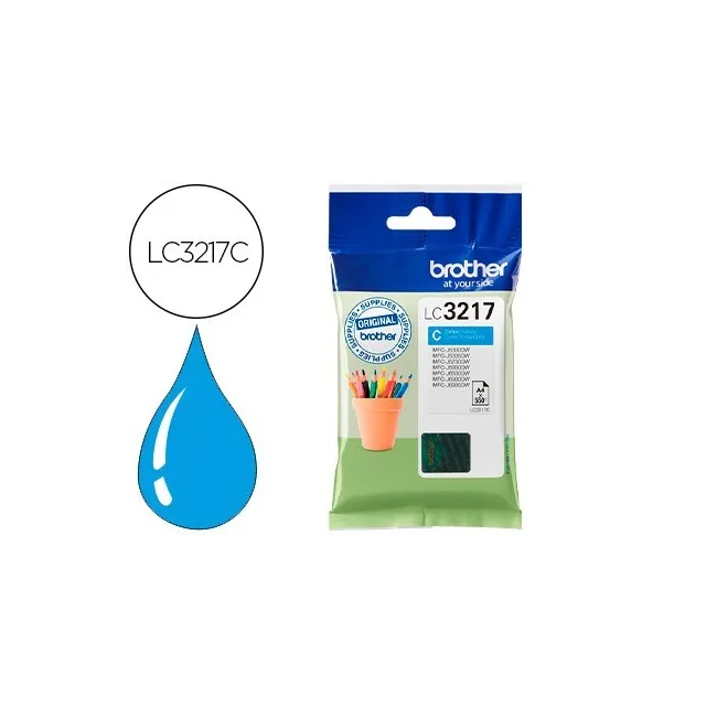 INK-JET BROTHER LC3217C MFCJ6530 / MFC-J6935 CIAN 550 PAGINAS