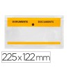 SOBRE AUTOADHESIVO Q-CONNECT PORTADOCUMENTOS MULTILINGUE 225X122 MM...