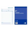 TALONARIO LIDERPAPEL PEDIDOS FOLIO ORIGINAL Y 2 COPIAS T325