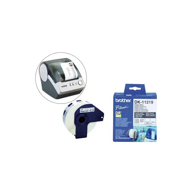 ETIQUETA BROTHER DK11219 PARA IMPRESORAS DE ETIQUETAS QL-CIRCULARES...