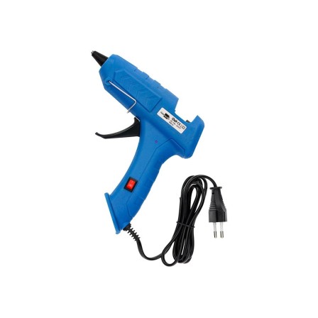 PISTOLA TERMOFUSIBLE LIDERPAPEL DE 100 W CON GATILLO DISPENSADOR Y ...