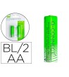 PILA Q-CONNECT ALCALINA AA RECARGABLE BLISTER DE 2 UNIDADES