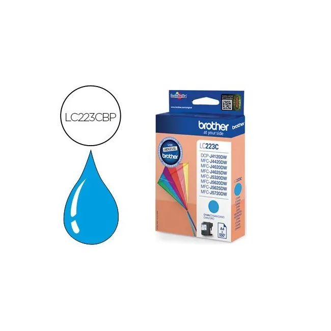 INK-JET BROTHER LC-223CBP CIAN DCP4120DW MFCJ4420DW MFCJ4620DW MFCJ...
