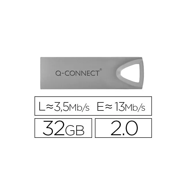 MEMORIA USB Q-CONNECT FLASH PREMIUM 32 GB 2.0