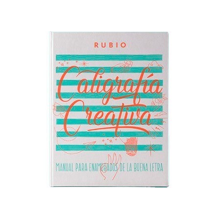 LIBRO DE CALIGRAFIA RUBIO CREATIVA 150 PAGINAS TAPA DURA 27X21 CM