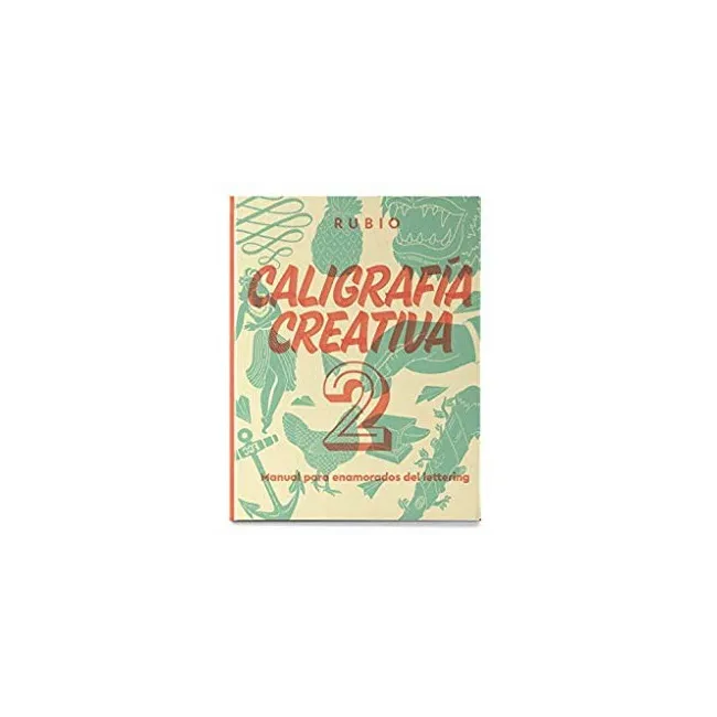 LIBRO DE CALIGRAFIA RUBIO CREATIVA 2 150 PAGINAS TAPA DURA 27X21 CM