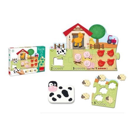 PUZZLE GOULA 1-5 21 PIEZAS