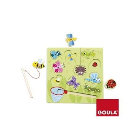 PUZZLE GOULA BICHOS MAGNETICO 10 PIEZAS