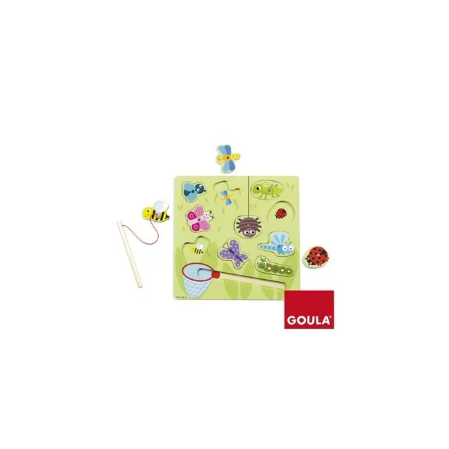PUZZLE GOULA BICHOS MAGNETICO 10 PIEZAS