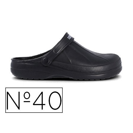 ZUECO PAREDES LEO NEGRO TALLA 40