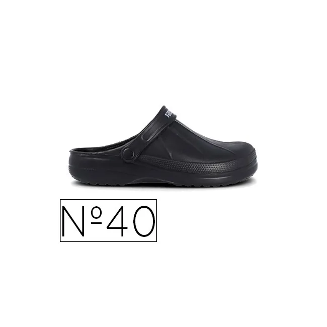 ZUECO PAREDES LEO NEGRO TALLA 40