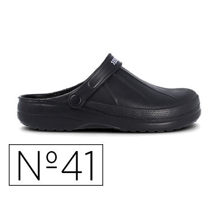 ZUECO PAREDES LEO NEGRO TALLA 41