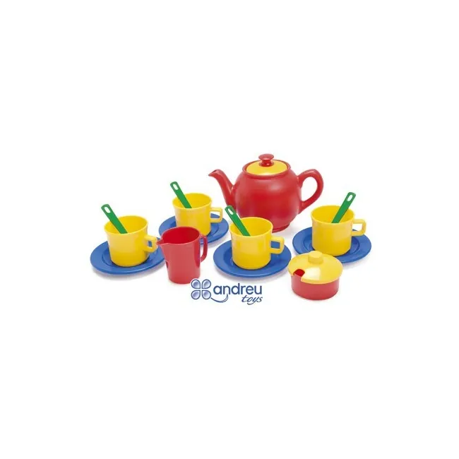 JUEGO DANTOY TE 4 SERVICIOS 17 PIEZAS 12X18,5X19 CM